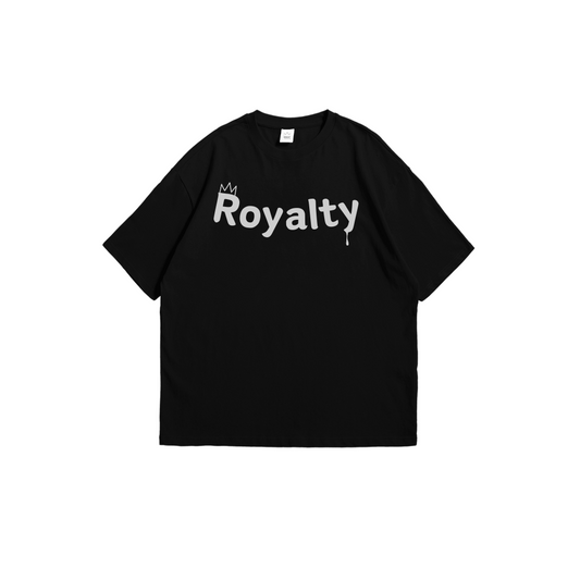 Royalty T-Shirt Over Size Unisex Black