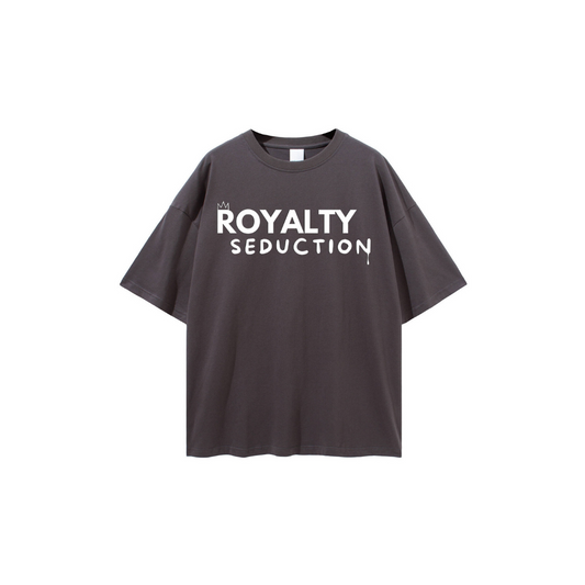 Royalty Seduction T-Shirt Over Size Unisex (Carbon Grey)