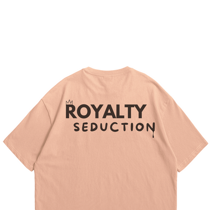 Royalty Seduction (Back) T-Shirt Over Size Unisex (Pastel Pink)