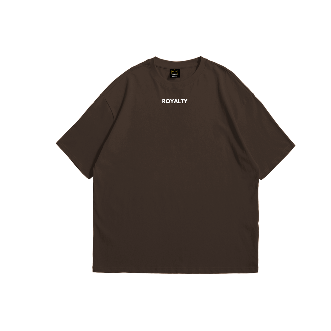 T-Shirt Übergröße Unisex Front Royalty Seduction (Creme) 
