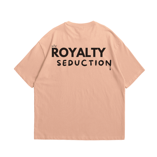 Royalty Seduction (Back) T-Shirt Over Size Unisex (Pastel Pink)