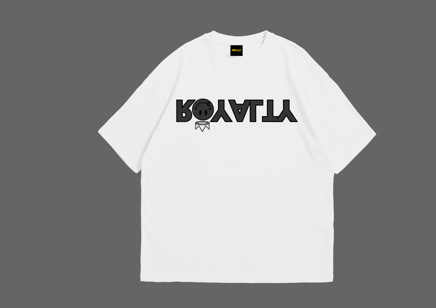 Royalty Reverse Logo (White)