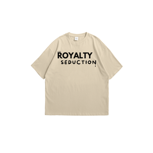 Royalty Seduction T-Shirt Over Size Unisex (Cream)