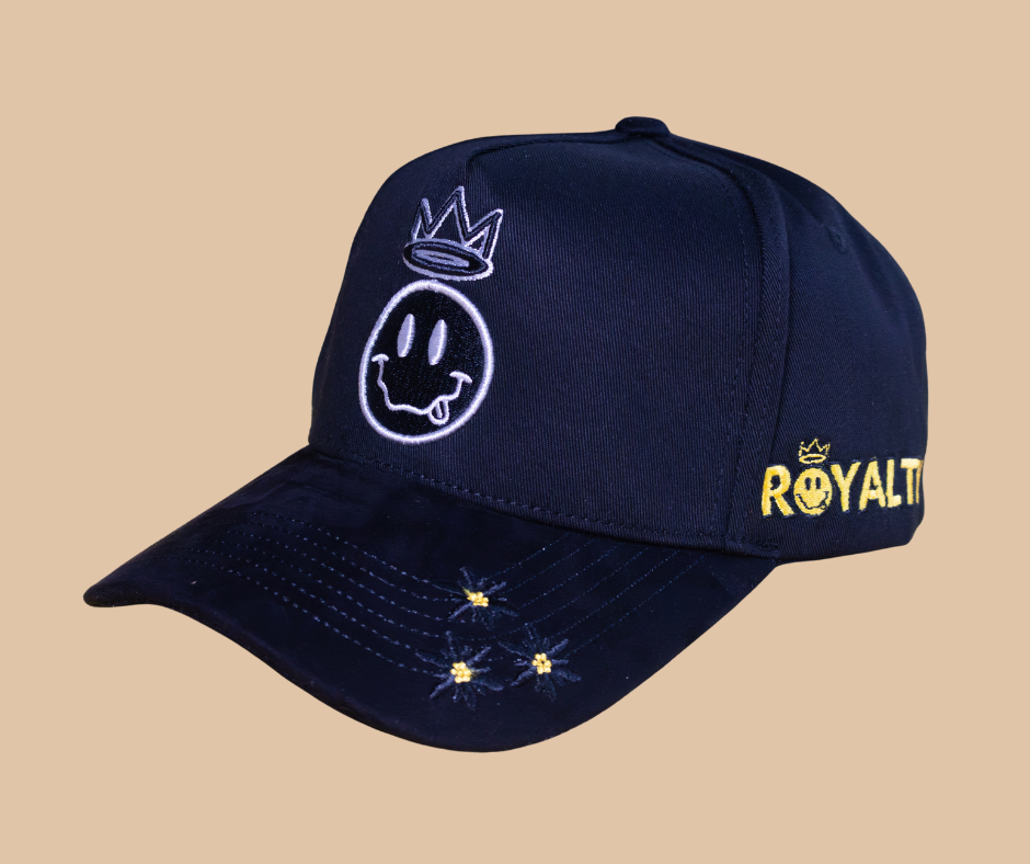 ROYALTY CAP (Black and white)