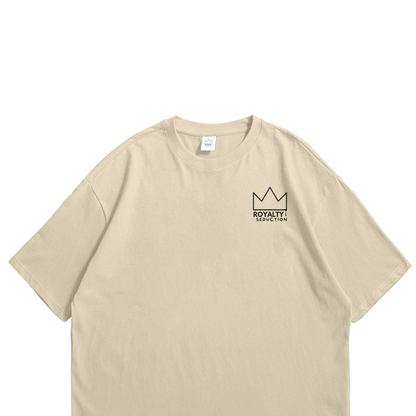 Royalty Seuction (Back) T-Shirt Over Size Unisex (Cream)