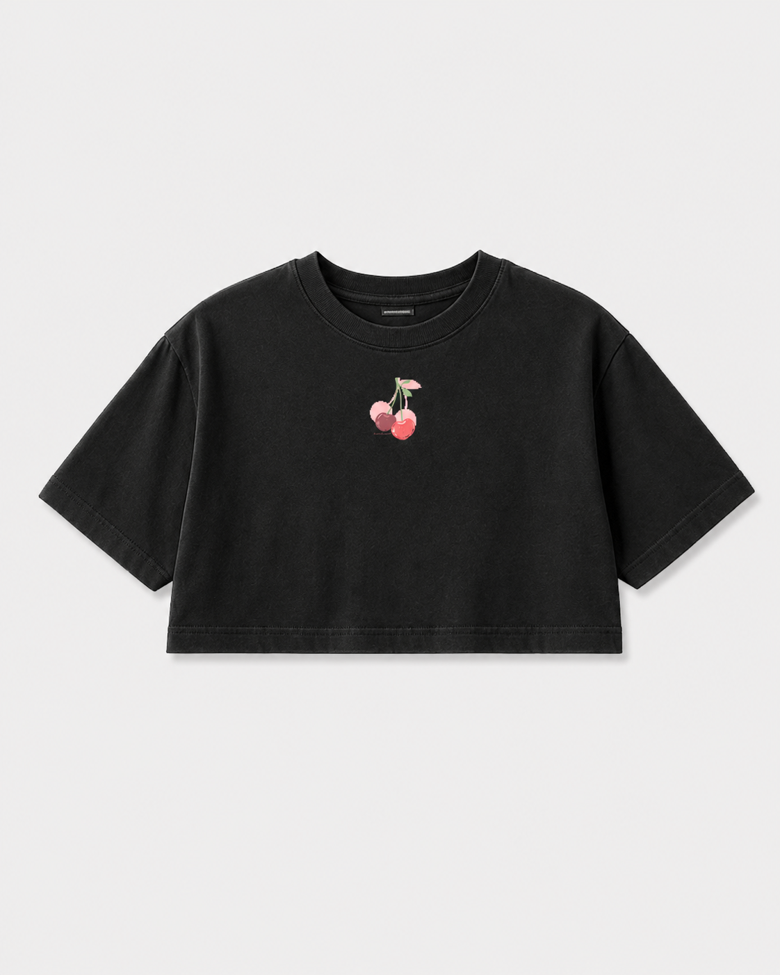 ROYALTY CHERRY CROPTOP