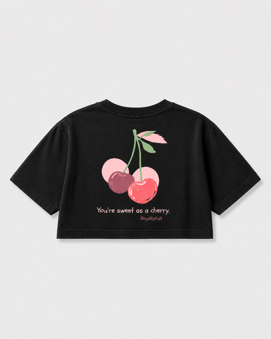 ROYALTY CHERRY CROPTOP